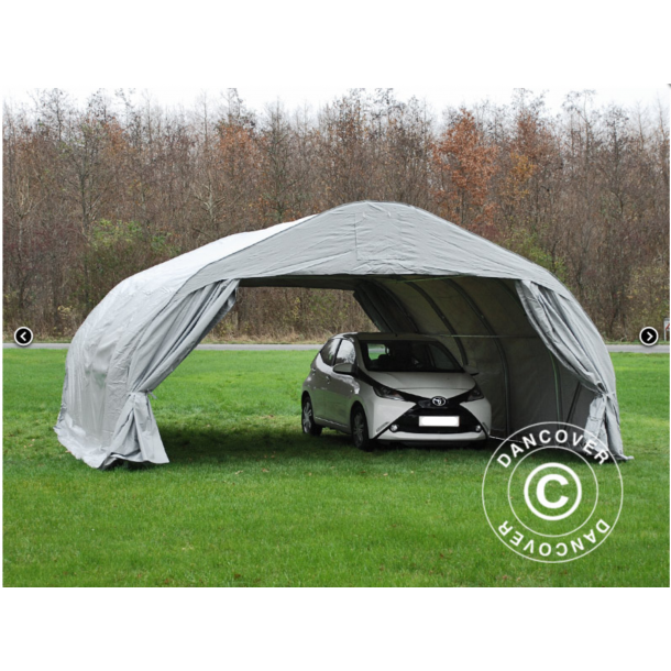Dubbel garagetlt 5,4x6,0x2,9m PVC 500g