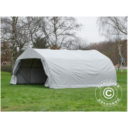 Dubbel garagetlt 5,4x6,0x2,9m PVC 500g