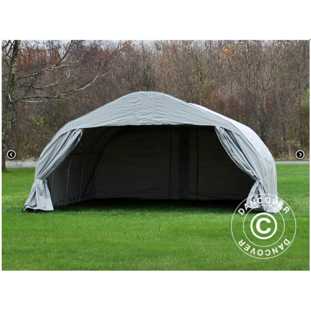 Dubbel garagetlt 5,4x6,0x2,9m PVC 500g