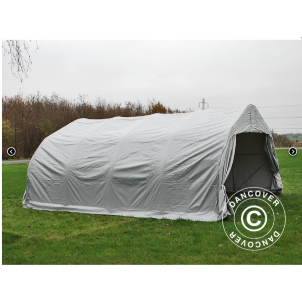 Dubbel garagetlt 5,4x6,0x2,9m PVC 500g