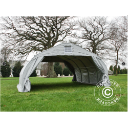 Dubbel garagetlt 5,4x6,0x2,9m PVC 500g