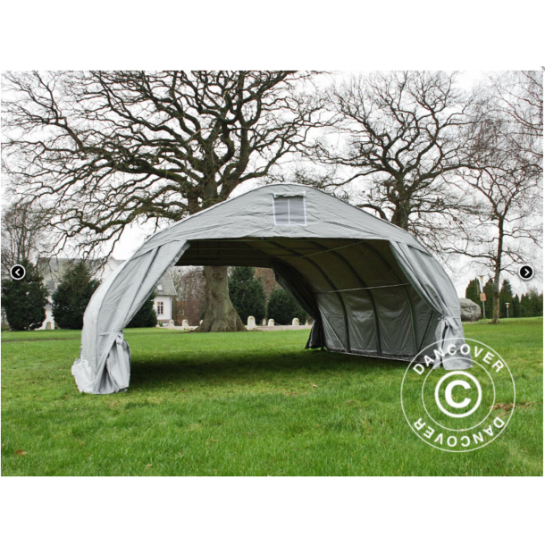 Dubbel garagetlt 5,4x6,0x2,9m PVC 500g