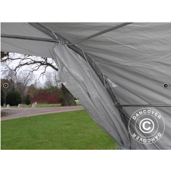 Dubbel garagetlt 5,4x6,0x2,9m PVC 500g