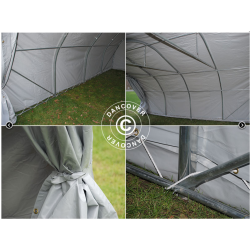 Dubbel garagetlt 5,4x6,0x2,9m PVC 500g