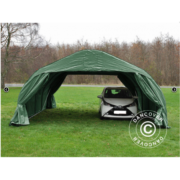 Dubbel garagetlt 5,4x6,0x2,9m PVC 500g