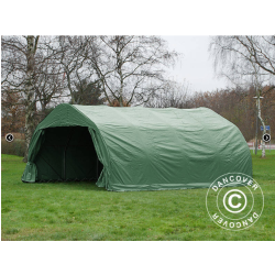 Dubbel garagetlt 5,4x6,0x2,9m PVC 500g