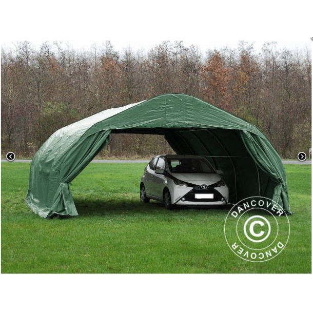 Dubbel garagetlt 5,4x6,0x2,9m PVC 500g