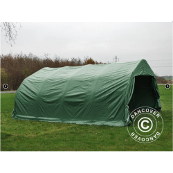 Dubbel garagetlt 5,4x6,0x2,9m PVC 500g