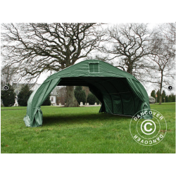 Dubbel garagetlt 5,4x6,0x2,9m PVC 500g