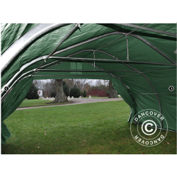 Dubbel garagetlt 5,4x6,0x2,9m PVC 500g