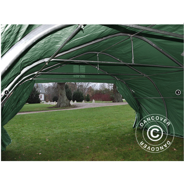 Dubbel garagetlt 5,4x6,0x2,9m PVC 500g