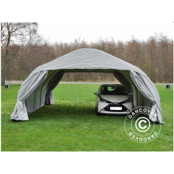 Dubbel garagetlt 5,4x6,0x2,9m PVC 500g