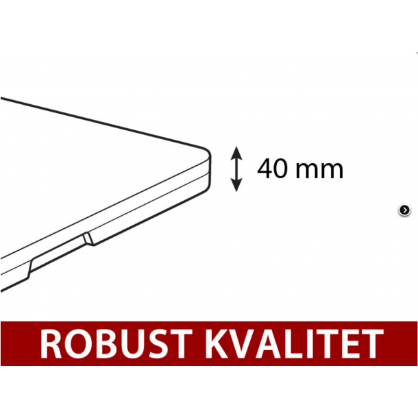 HOPFLLBART BORD 180x74x74cm (10st)