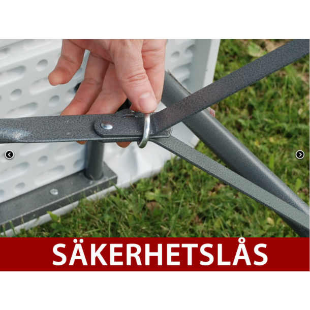 HOPFLLBART BORD 180x74x74cm (10st)