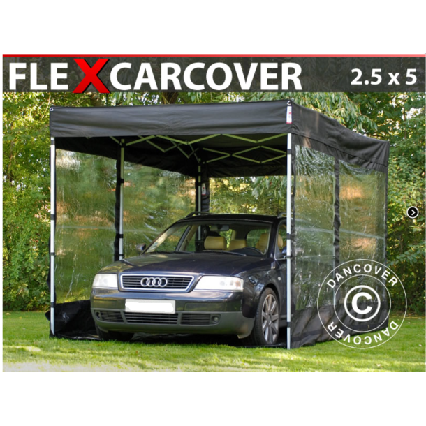FleX Carcover, Hopfllbart Garage, 2,5x5m
