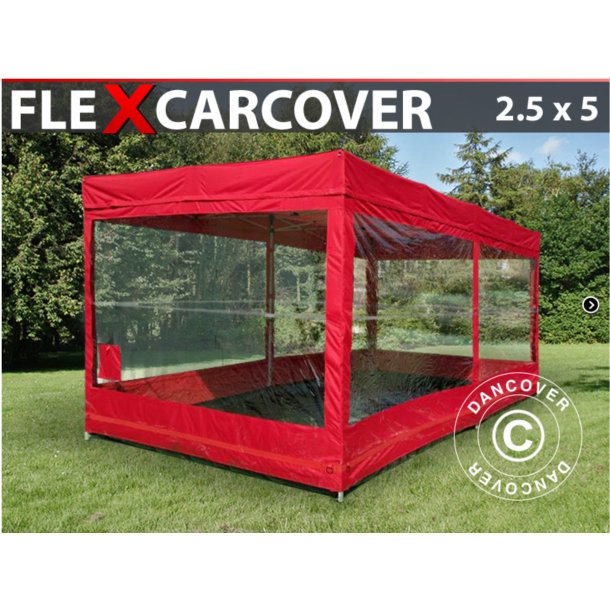 FleX Carcover, Hopfllbart Garage, 2,5x5m