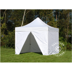 FleXtents PRO 2,5x2,5m inkl 4st sidovggar