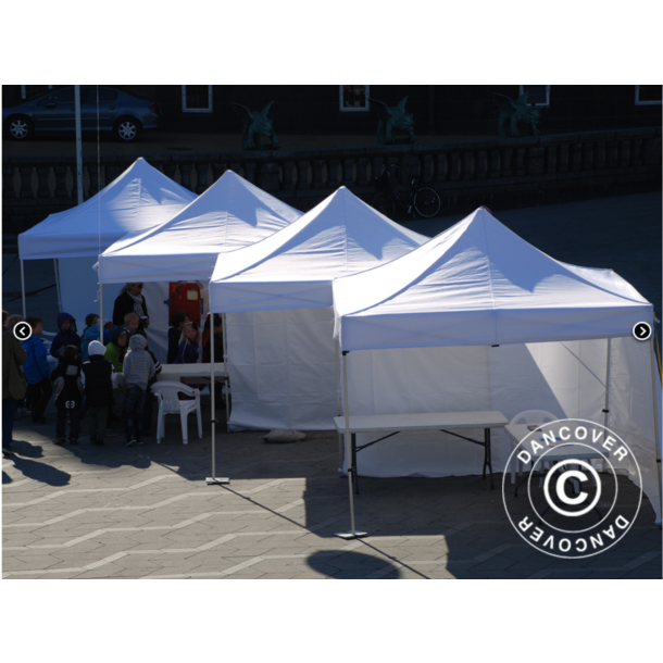 FleXtents PRO 2,5x2,5m inkl 4st sidovggar