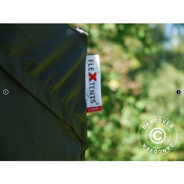 FleXtents PRO 2,5x2,5m inkl 4st sidovggar