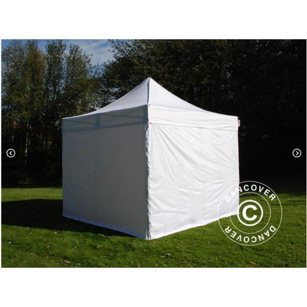 FleXtents PRO 2,5x2,5m inkl 4st sidovggar