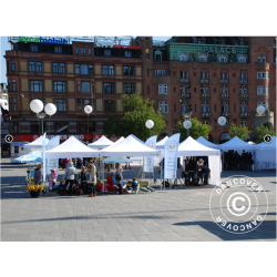 FleXtents PRO 2,5x2,5m inkl 4st sidovggar