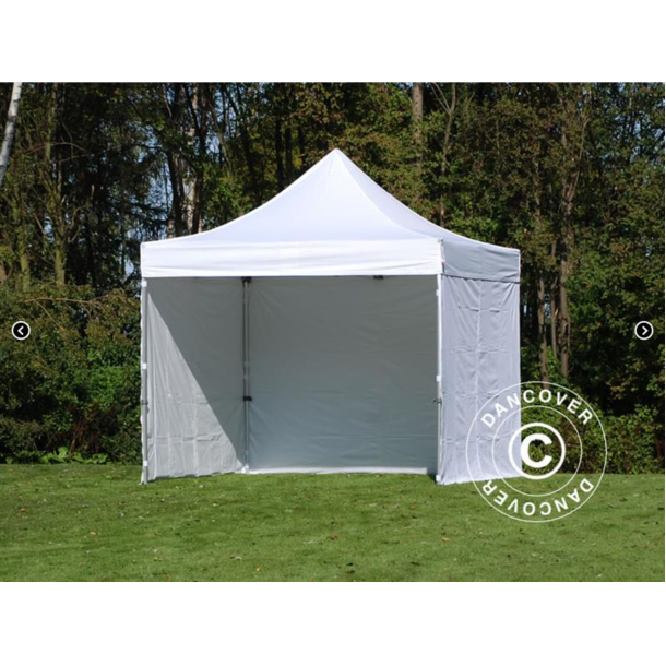 FleXtents PRO 2,5x2,5m inkl 4st sidovggar