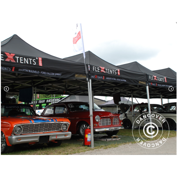 FleXtents PRO 2,5x5,0m inkl 6st sidovggar
