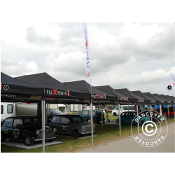FleXtents PRO 2,5x5,0m inkl 6st sidovggar