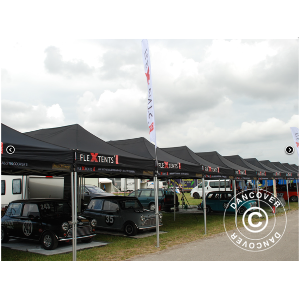 FleXtents PRO 2,5x5,0m inkl 6st sidovggar
