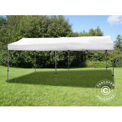 Flextents PRO 2,83x5,87m "Multi" inkl 6st sidovggar, Vit