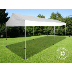 Flextents PRO 2,83x5,87m "Multi" inkl 6st sidovggar, Vit