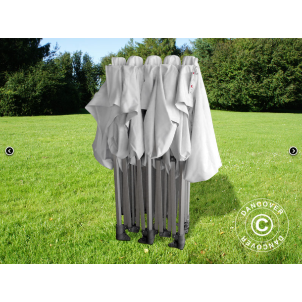 Flextents PRO 2,83x5,87m "Multi" inkl 6st sidovggar, Vit