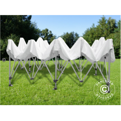 Flextents PRO 2,83x5,87m "Multi" inkl 6st sidovggar, Vit