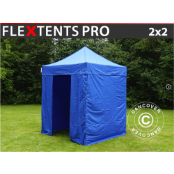 FleXtents PRO 2x2m inkl 4st sidovggar