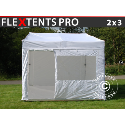 Flextents PRO 2x3m "Trapezo" inkl 4st sidovggar