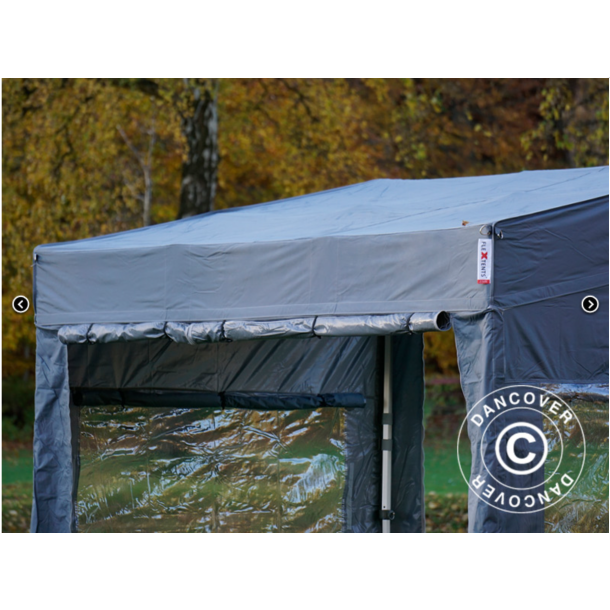Flextents PRO 2x3m "Trapezo" inkl 4st sidovggar