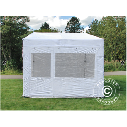 Flextents PRO 2x3m "Trapezo" inkl 4st sidovggar