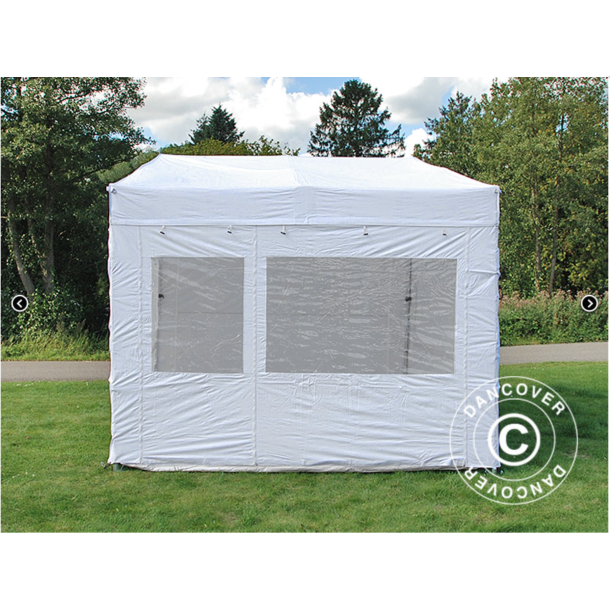 Flextents PRO 2x3m "Trapezo" inkl 4st sidovggar