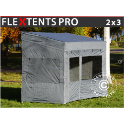 Flextents PRO 2x3m "Trapezo" inkl 4st sidovggar