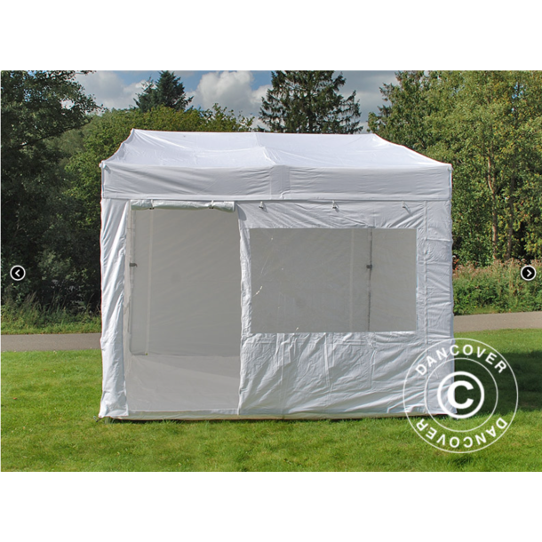 Flextents PRO 2x3m "Trapezo" inkl 4st sidovggar