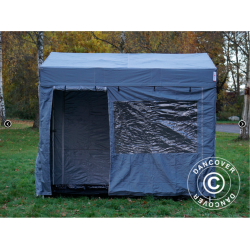 Flextents PRO 2x3m "Trapezo" inkl 4st sidovggar