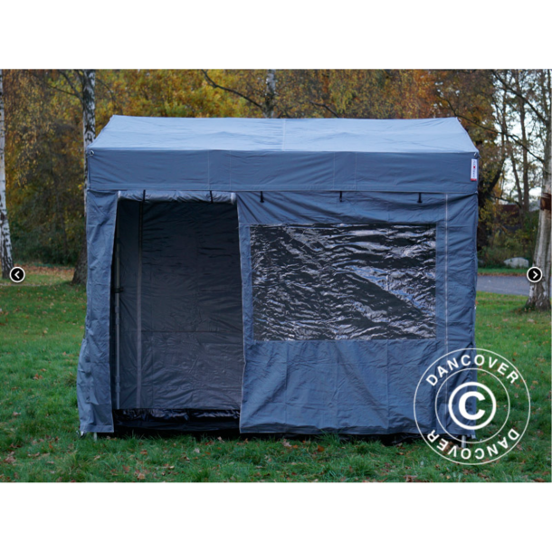 Flextents PRO 2x3m "Trapezo" inkl 4st sidovggar