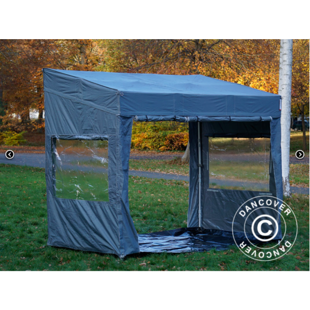 Flextents PRO 2x3m "Trapezo" inkl 4st sidovggar