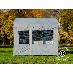 Flextents PRO 2x3m "Trapezo" inkl 4st sidovggar