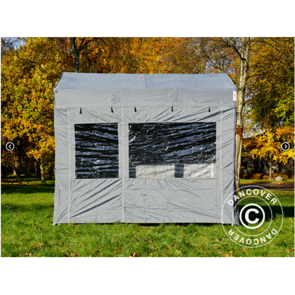 Flextents PRO 2x3m "Trapezo" inkl 4st sidovggar