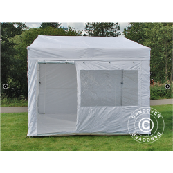 Flextents PRO 2x3m "Trapezo" inkl 4st sidovggar