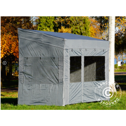 Flextents PRO 2x3m "Trapezo" inkl 4st sidovggar