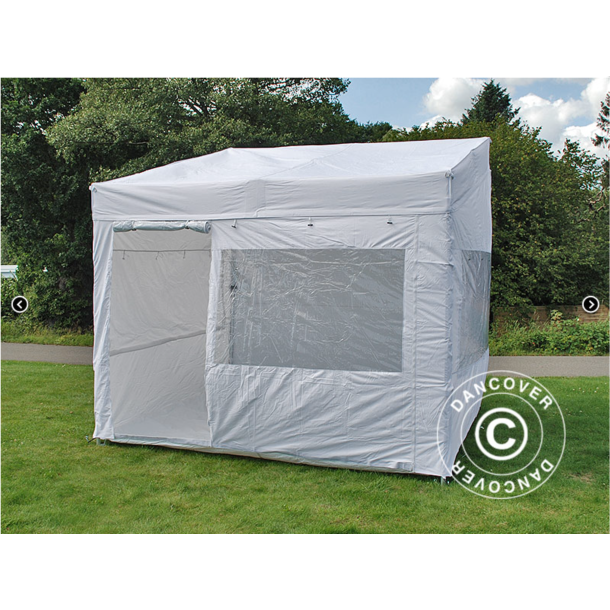 Flextents PRO 2x3m "Trapezo" inkl 4st sidovggar