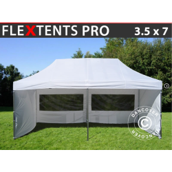 FleXtents PRO 3,5x7m inkl 6st sidovggar