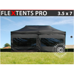FleXtents PRO 3,5x7m inkl 6st sidovggar